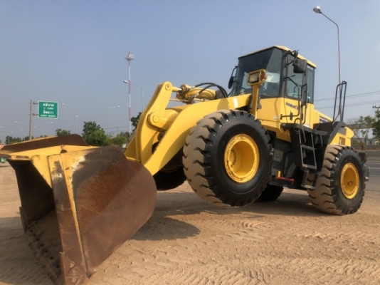 ขายรถตักล้อยาง KOMATSU WA380-5 นำเข้าเองจากญี่ปุ่น สภาพสวยพร้อมใช้ มีVDOการทำงานครับ