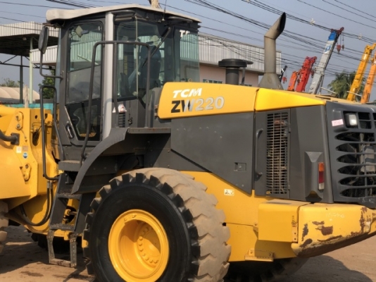 ขายรถตักล้อยาง HITACHI ZW220 (เทียบเท่า WA380-6) นำเข้าเองจากญี่ปุ่น สภาพสวยพร้อมใช้ มีVDOการทำงานครับ