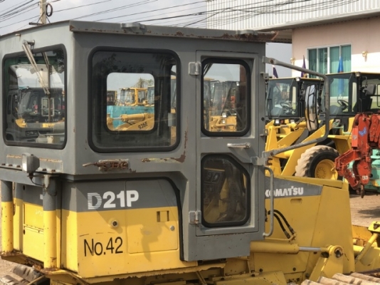 ขายรถดันดิน KOMATSU D21P-7E (4,XXX ชั่วโมง) นำเข้าเองจากญี่ปุ่น สภาพสวยพร้อมใช้ มีVDOการทำงานครับ