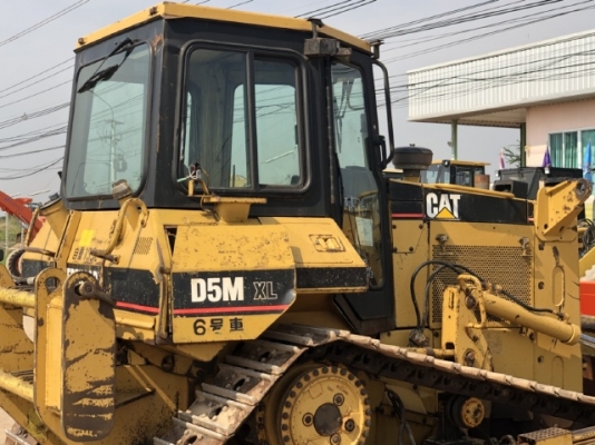 ขายรถดันดิน CAT D5M (3,XXX ชั่วโมง) นำเข้าเองจากญี่ปุ่น สภาพสวยพร้อมใช้ มีVDOการทำงานครับ