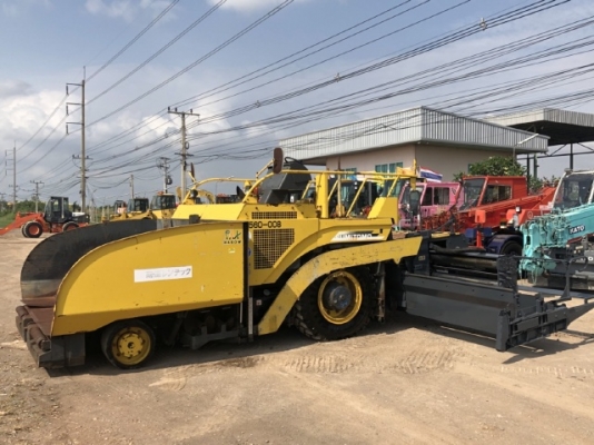 ขายรถปูยาง SUMITOMO HA60W-5 (ขนาด 6 เมตร) นำเข้าเองจากญี่ปุ่น สภาพสวยพร้อมใช้ มีVDOการทำงานครับ