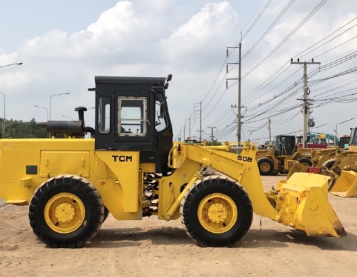 ขายรถตักล้อยาง TCM 50BZ2 (เท่าเทียบ WA200) นำเข้าเองจากญี่ปุ่น สภาพสวยพร้อมใช้