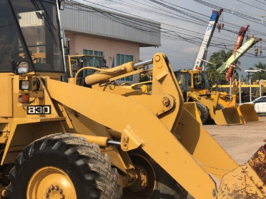 ขายรถตักล้อยาง TCM 830-2 (เท่าเทียบ WA100) (4,XXX ชั่วโมง) นำเข้าเองจากญี่ปุ่น สภาพสวยพร้อมใช้ มีVDOการทำงานครับ