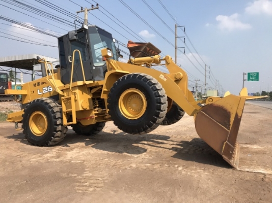 ขายรถตักล้อยาง TCM L26 นำเข้าเองจากญี่ปุ่น สภาพสวยพร้อมใช้ มีVDOการทำงานครับ