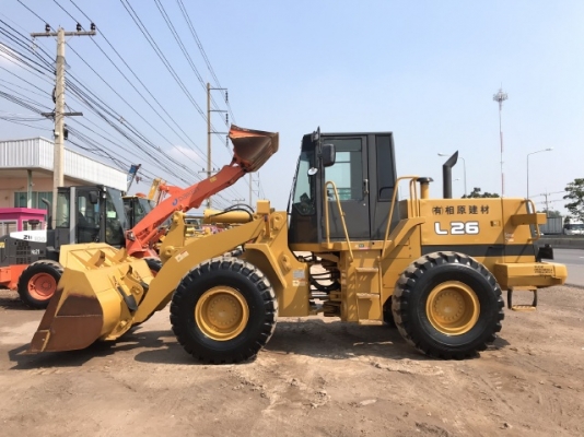 ขายรถตักล้อยาง TCM L26 นำเข้าเองจากญี่ปุ่น สภาพสวยพร้อมใช้ มีVDOการทำงานครับ