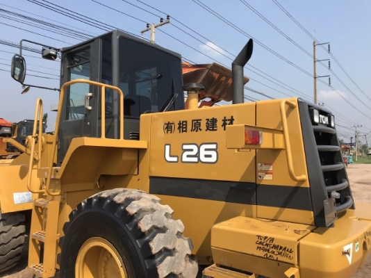 ขายรถตักล้อยาง TCM L26 นำเข้าเองจากญี่ปุ่น สภาพสวยพร้อมใช้ มีVDOการทำงานครับ