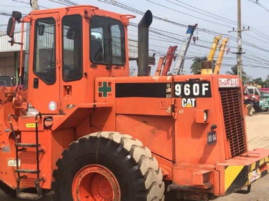 ขายรถตักล้อยาง CAT 960F นำเข้าเองจากญี่ปุ่น สภาพสวยพร้อมใช้