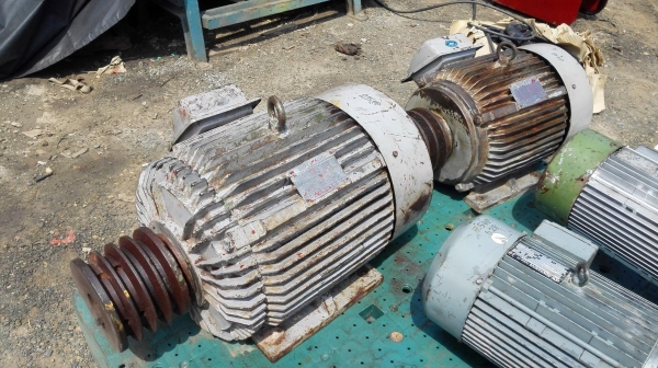 มอเตอร์ไฟฟ้ากำลัง Mitsubishi 15 HP 25 HP 4 POLE 1450 RPM 380V ลวดเดิมวิ่งนิ่มพร้อมใช้