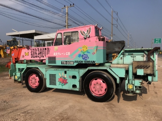 ขายรถเครน TADANO TR80M-1 (ขนาด 8 ตัน) ปี 1994 รถนอกนำเข้าจากญี่ปุ่น สภาพสวยพร้อมใช้ มีVDOการทำงานครั ขายรถเครน TADANO TR80M-1 (ขนาด 8 ตัน) ปี 1994 รถนอกนำเข้าจากญี่ปุ่น สภาพสวยพร้อมใช้ มีVDOการทำงานครั