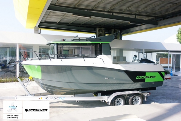 จะออกตกปลาหรือออกไปพักผ่อนกับครอบครัวก็สบาย กับเรือ Quicksilver 675 Pilothouse Explorer จะออกตกปลาหรือออกไปพักผ่อนกับครอบครัวก็สบาย กับเรือ Quicksilver 675 Pilothouse Explorer