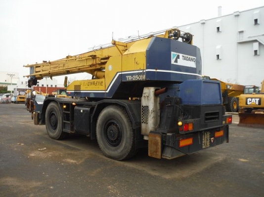 ขายรถเครน TADANO TR250M-5 (ขนาด 25 ตัน) ปี 1995 รถนอกนำเข้าจากญี่ปุ่น สภาพสวยพร้อมใช้ ถึงเร็วๆนี้ครั ขายรถเครน TADANO TR250M-5 (ขนาด 25 ตัน) ปี 1995 รถนอกนำเข้าจากญี่ปุ่น สภาพสวยพร้อมใช้ ถึงเร็วๆนี้ครั