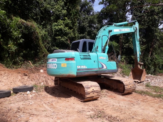 รถแม็คโคร KOBELCO SK 140 รถแม็คโคร KOBELCO SK 140