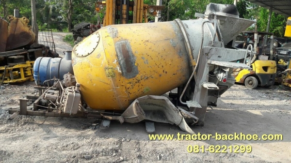 ขายถูกๆ ขาย ถังโม่ปูน ผสมคอนกรีต ผสมปูน ติดรถบรรทุก ขนาด 3 คิว เก่านอกแท้ ไม่เคยใช้งานในไทย