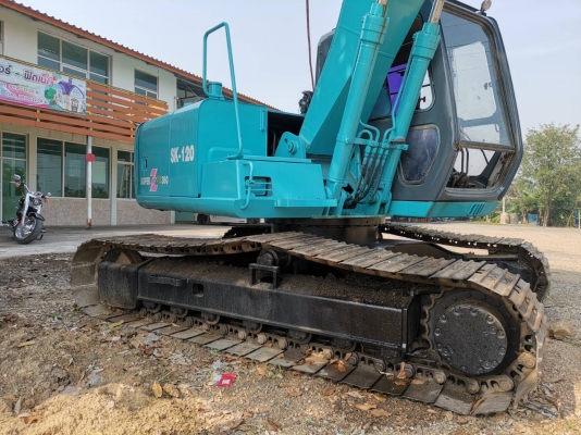 ขายรถแม็คโคร  Hitachi   Model EX120-2  MFG.NO. 12N-33860  สภาพพร้อมใช้งาน  แทรคดี  เฟืองดี  เครื่องดี