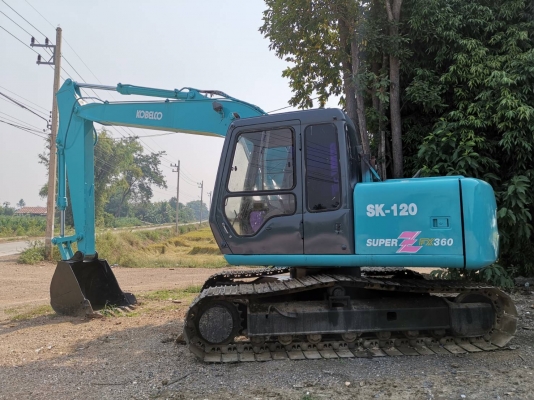 ขายรถแม็คโคร  Hitachi   Model EX120-2  MFG.NO. 12N-33860  สภาพพร้อมใช้งาน  แทรคดี  เฟืองดี  เครื่องดี