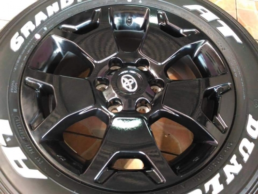 ล้อแม็ก Toyota Revo Rocco ขอบ18 ยาง Dunlop Grandtrek AT 265 60 18 ปี18 ถอดป้ายแดง ทั้งชุด 39,900.- เทิร์นได้ใส่ฟรี รับบัตร ส่งทั่วไทย ล้อแม็ก Toyota Revo Rocco ขอบ18 ยาง Dunlop Grandtrek AT 265 60 18 ปี18 ถอดป้ายแดง ทั้งชุด 39,900.- เทิร์นได้ใส่ฟรี รับบัตร ส่งทั่วไทย