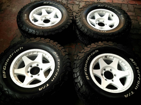 ขายล้อ C4 HART JAPAN พร้อมยาง BF