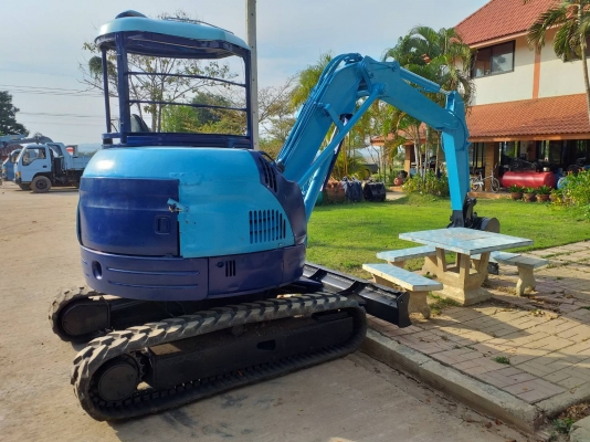 ขายรถขุด Hitachi EX33MU เครื่องยนต์คูโบต้าD1503 จำนวน3สูบ คอนโทรลน้ำมัน ปั้มนิ้ว แทรคยาง มีใบมีด สวิงบูม รถเดิมๆเก่านอก (มีเอกสาร) ยังไม่ผ่านการใช้งานในไทย