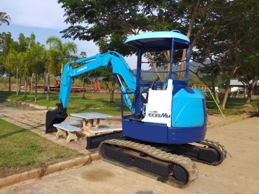 ขายรถขุด Hitachi EX33MU เครื่องยนต์คูโบต้าD1503 จำนวน3สูบ คอนโทรลน้ำมัน ปั้มนิ้ว แทรคยาง มีใบมีด สวิงบูม รถเดิมๆเก่านอก (มีเอกสาร) ยังไม่ผ่านการใช้งานในไทย