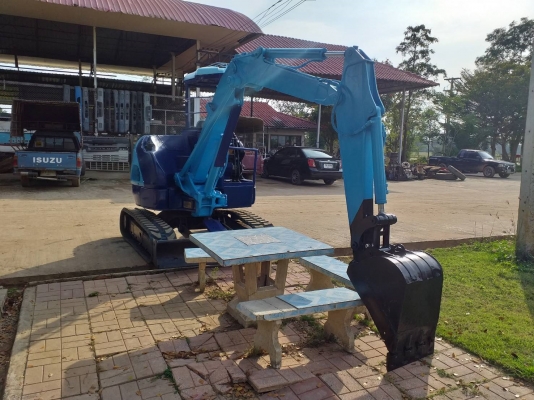 ขายรถขุด Hitachi EX33MU เครื่องยนต์คูโบต้าD1503 จำนวน3สูบ คอนโทรลน้ำมัน ปั้มนิ้ว แทรคยาง มีใบมีด สวิงบูม รถเดิมๆเก่านอก (มีเอกสาร) ยังไม่ผ่านการใช้งานในไทย