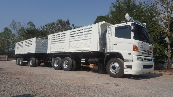 ขาย Hino FM2P 380ปี55 ดั้มสามมิตรพ่วงแม่ลูก รถสวยพร้อมใช้งาน ขาย Hino FM2P 380ปี55 ดั้มสามมิตรพ่วงแม่ลูก รถสวยพร้อมใช้งาน