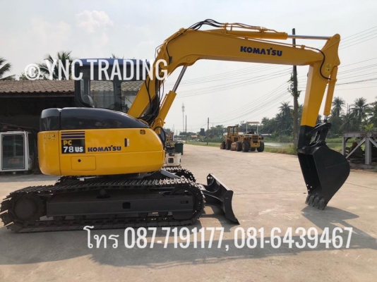 รถขุด KOMATSU PC78US-6 มือสอง นำเข้าจากญี่ปุ่น