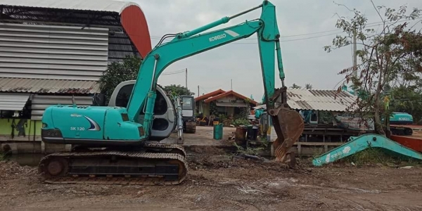 ขายจ้า..KOBELCO SK120-2 เก่าใน สภาพดี  พร้อมใช้..เอกสารอินวอย..โทร 089-3818694 จ๊อย