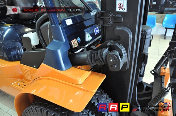 ขายรถโฟล์คลิฟท์มือสอง TOYOTA รุ่น 7FG45-50456 นำเข้าจากประเทศญี่ปุ่น 100\% ไม่เคยใช้งานในไทย