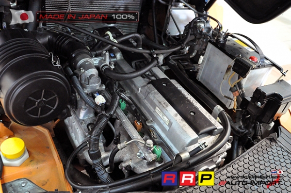 ขายรถโฟล์คลิฟท์มือสอง TOYOTA รุ่น 7FG45-50456 นำเข้าจากประเทศญี่ปุ่น 100\% ไม่เคยใช้งานในไทย