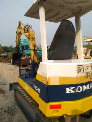 รถแบคโฮ KOMATSU PC15-6 รถเก่านอกนำเข้า ยังไม่เคยใช้งานในไทย ชม.การทำงาน 2000+ ชม. รถสวยสภาพดี เทียบเท่า 20 เร็วแรง ไม่โหลด พร้อมใช้งาน มีเอกสารใบอินวอยซ์ มี VDO การทำงานให้ชม