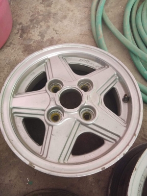 ล้อมิร่า ขอบ12/4รู110 ชุด4วง3500บาท โทร0879050181.ส่งได้ทั่วไทย