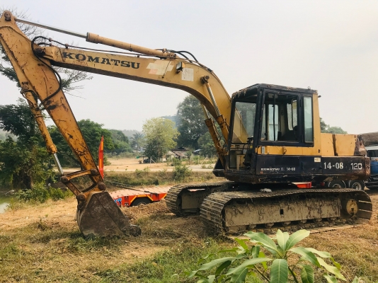 ขาย 375,000 KOMATSU pc 120-3 เล่มทะเบียน เครื่องดี ปั้มแรง เอวแน่น โซ่ใหม่ รอนเลอร์ดี เฟรมสวย ตัวเดินดังนิดหน่อยหนึ่งข้าง รถสวยพร้อมใช้ รถอยู่ นครปฐม 090-772-3710 090-772-3708