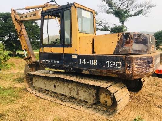 ขาย 375,000 KOMATSU pc 120-3 เล่มทะเบียน เครื่องดี ปั้มแรง เอวแน่น โซ่ใหม่ รอนเลอร์ดี เฟรมสวย ตัวเดินดังนิดหน่อยหนึ่งข้าง รถสวยพร้อมใช้ รถอยู่ นครปฐม 090-772-3710 090-772-3708