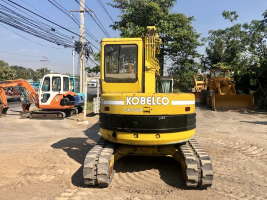 ขาย รถแม็คโคร KOBELCO SK50UR พร้อมใช้งาน นำเข้าเองจากประเทศญี่ปุ่น ติดต่อ 063-9316985 ID LINE : 0639316985 ครับ
