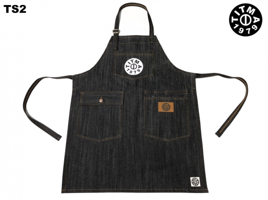 TITMA1979 ผ้ากันเปื้อนยีนส์ผ้านำเข้าจากญี่ปุ่นตัดเย็บโดยช่างมืออาชีพ ราคา 350฿-380฿ (รวมส่งพร้อมถุงผ้าลดโลกร้อน)