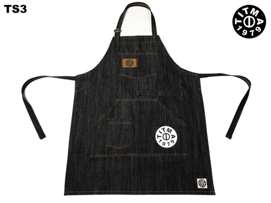 TITMA1979 ผ้ากันเปื้อนยีนส์ผ้านำเข้าจากญี่ปุ่นตัดเย็บโดยช่างมืออาชีพ ราคา 350฿-380฿ (รวมส่งพร้อมถุงผ้าลดโลกร้อน)