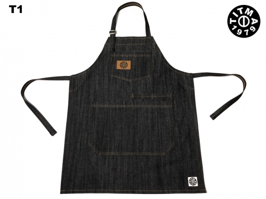 TITMA1979 ผ้ากันเปื้อนยีนส์ผ้านำเข้าจากญี่ปุ่นตัดเย็บโดยช่างมืออาชีพ ราคา 350฿-380฿ (รวมส่งพร้อมถุงผ้าลดโลกร้อน)
