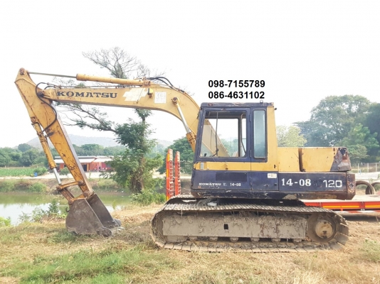 ขาย!! >>> Komatsu Pc120 รุ่น 3 เล่มทะเบียน พร้อมใช้งาน <<< เบอร์ติดต่อ 098-7155789 086-4631102