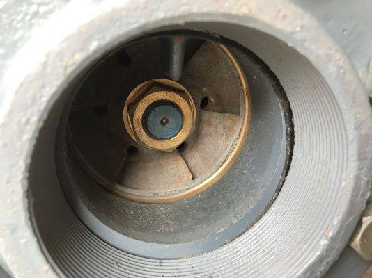 ขายหัวปั๊มน้ำหอยโข่ง Ebara 100x80FSJ ขนาดเข้า 4นิ้ว ออก 3นิ้ว ** ของใหม่ไม่เคยใช้งาน ** ใบพัดทองเหลือง อุปกรณ์หน้าแปลนเกลียวครบ พร้อมใช้งาน