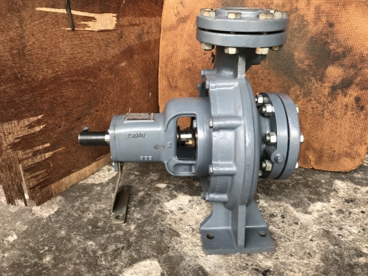 ขายหัวปั๊มน้ำหอยโข่ง Ebara 100x80FSJ ขนาดเข้า 4นิ้ว ออก 3นิ้ว ** ของใหม่ไม่เคยใช้งาน ** ใบพัดทองเหลือง อุปกรณ์หน้าแปลนเกลียวครบ พร้อมใช้งาน