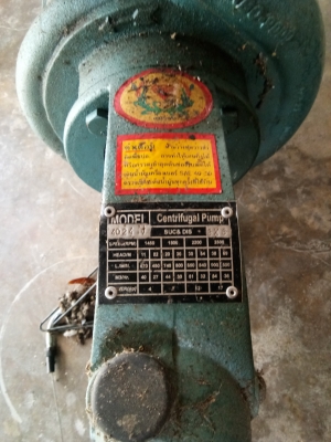 ปั๊มน้ำเพชรรวงข้าวสองใบพัด รุ่น4024N เข้า3นิ้วออก3นิ้ว