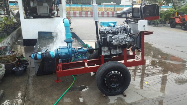 เครื่องสูบนํ้าประกอบใหม่พร้อมใช้งานครื่องยนต์ ISUZU  c190