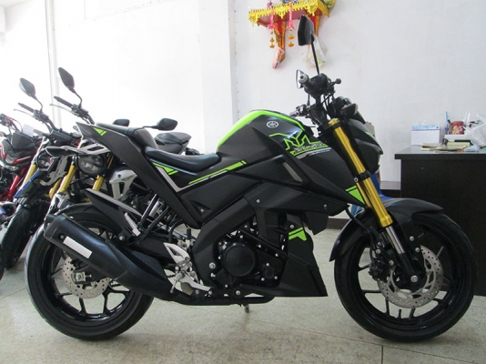 ดาวน์ 3900 บาท เครดิตดีออกรถได้เลย ขาย Yamaha Mslaz ปลายปี 2017 รถหัวฉีดประหยัดน้ำมันแรงด้วย  เครื่องยนต์ 150 CC