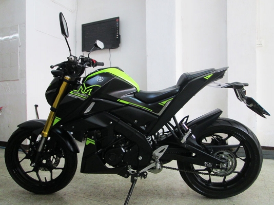 ดาวน์ 3900 บาท เครดิตดีออกรถได้เลย ขาย Yamaha Mslaz ปลายปี 2017 รถหัวฉีดประหยัดน้ำมันแรงด้วย  เครื่องยนต์ 150 CC