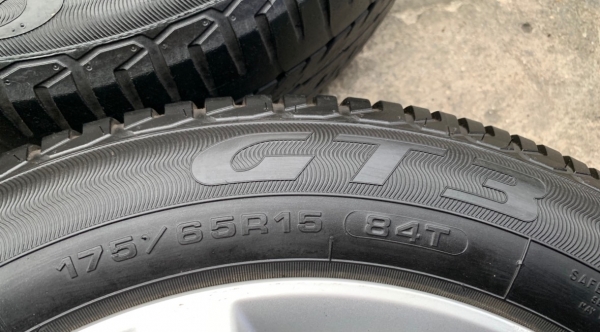 ล้อแม็ก Honda Jazz ขอบ15 พร้อมยาง 175-65-15 GoodYear ปี 14