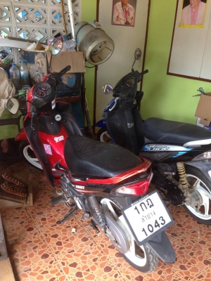 ขายรถบ้าน Yamaha Spark115i ปี2560 สตาร์ทมือ วิ่งน้อย มีทะเบียนเอกสารพร้อมโอน ขายรถบ้าน Yamaha Spark115i ปี2560 สตาร์ทมือ วิ่งน้อย มีทะเบียนเอกสารพร้อมโอน