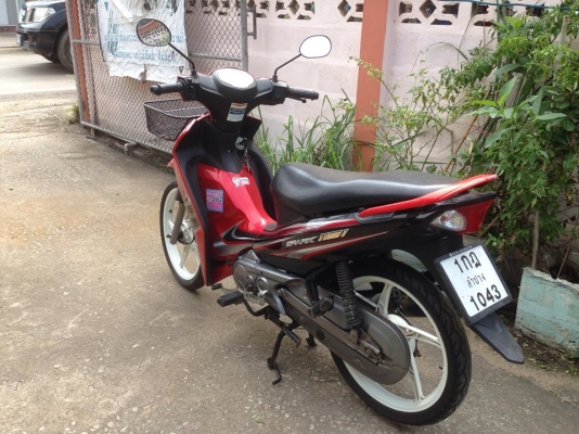 ขายรถบ้าน Yamaha Spark115i ปี2560 สตาร์ทมือ วิ่งน้อย มีทะเบียนเอกสารพร้อมโอน