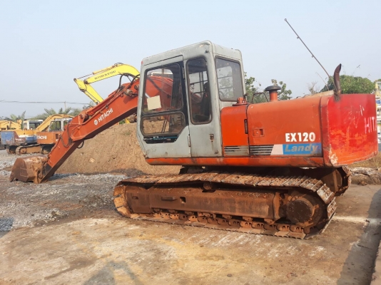 HITACHI 120 -1 เครื่องปั้มแรง เอวแน่น ช่วงล่างเต็ม เอกสารอินวอยซ์ เจ้าของขายเอง