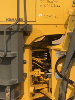 ขายรถตักล้อยาง KOMATSU WA300-3E นำเข้าเองจากญี่ปุ่น สภาพสวยพร้อมใช้ มีVDOการทำงานครับ