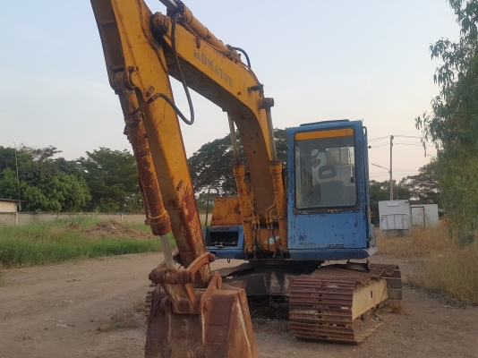 รถแบคโฮ KOMATSU PC120-3 รถอุปกรณ์ครบ ขาดแต่เครื่องยนต์อย่างเดียว